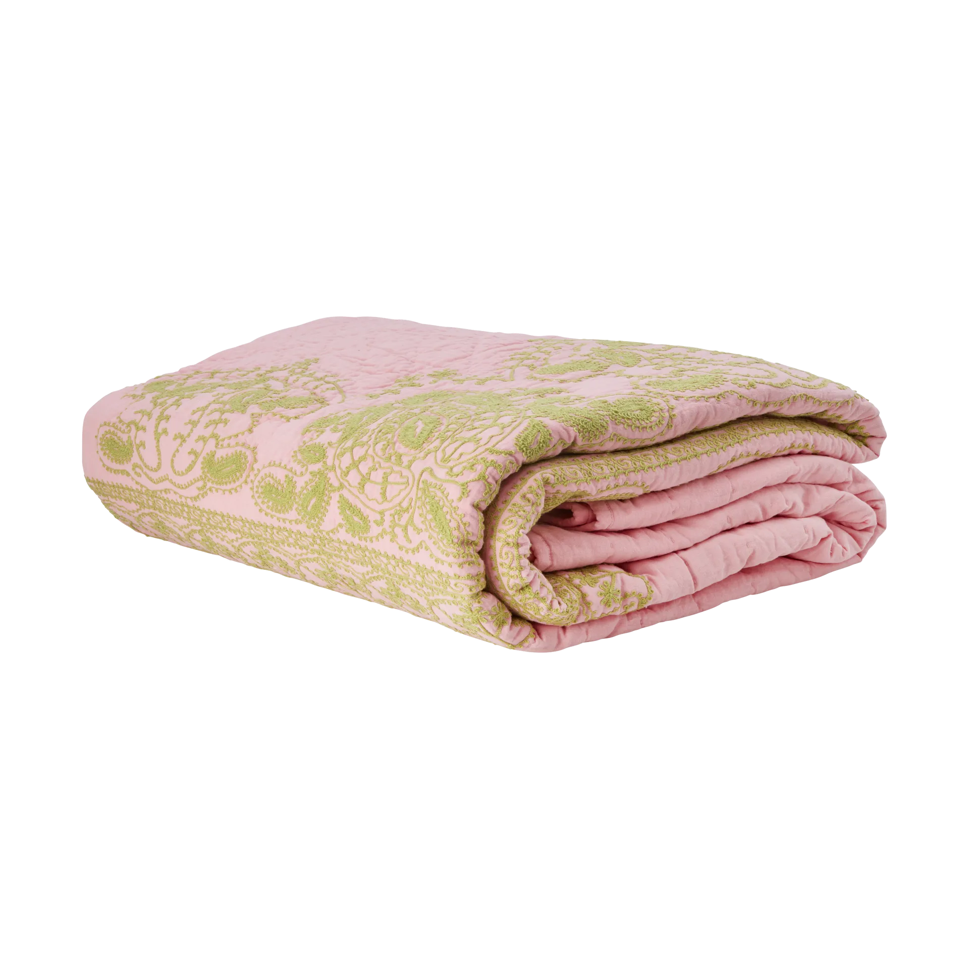 Rice gewatteerde sprei 225x225 cm, Soft pink RICE