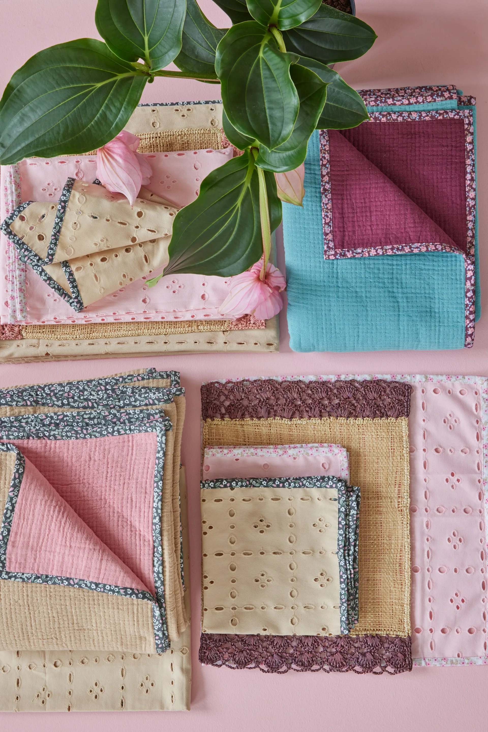 Rice hydrofiele doek 140x200 cm, Multi RICE