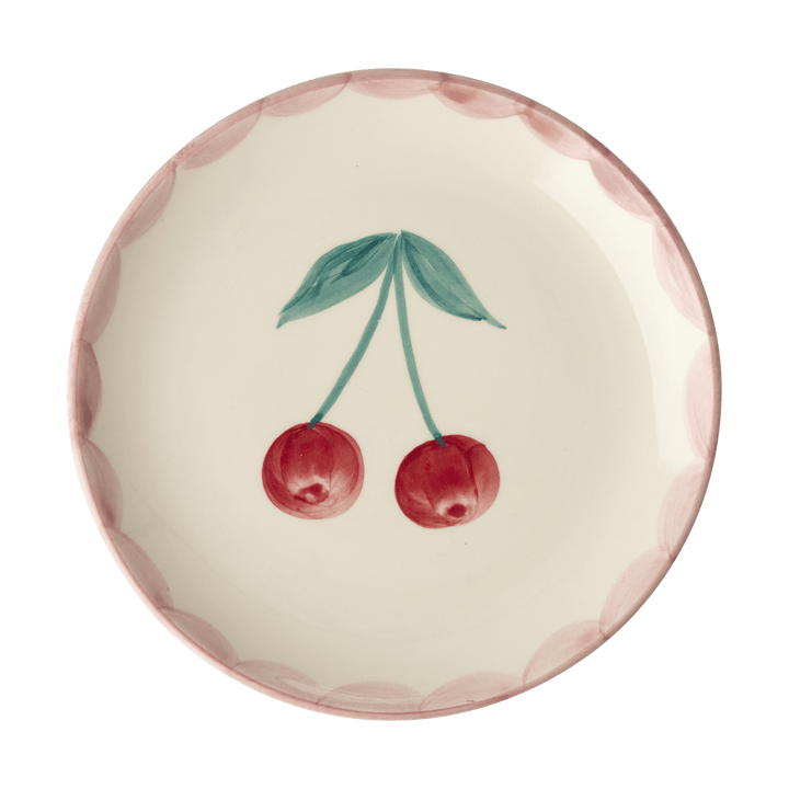 Rice keramiekbord Ø15 cm - Cherry - RICE