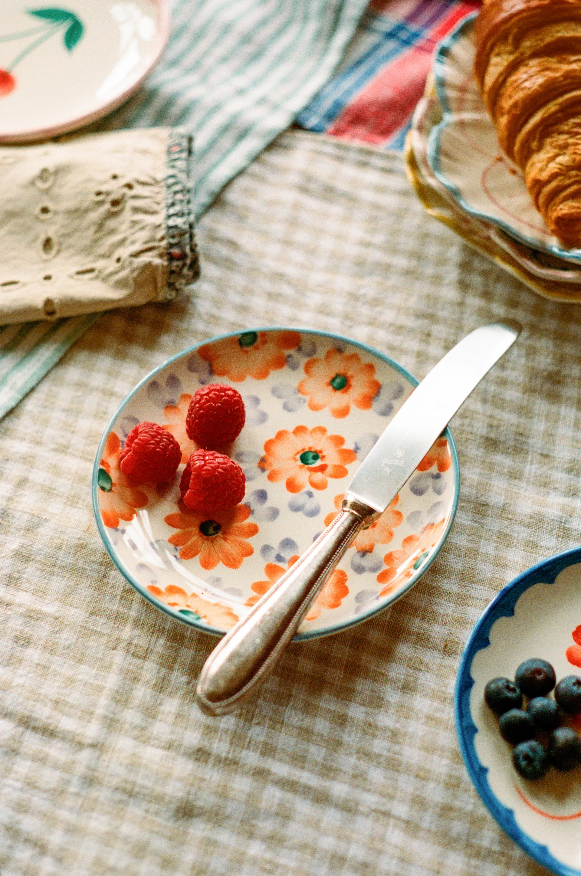 Rice keramiekbord Ø15 cm, Orange RICE