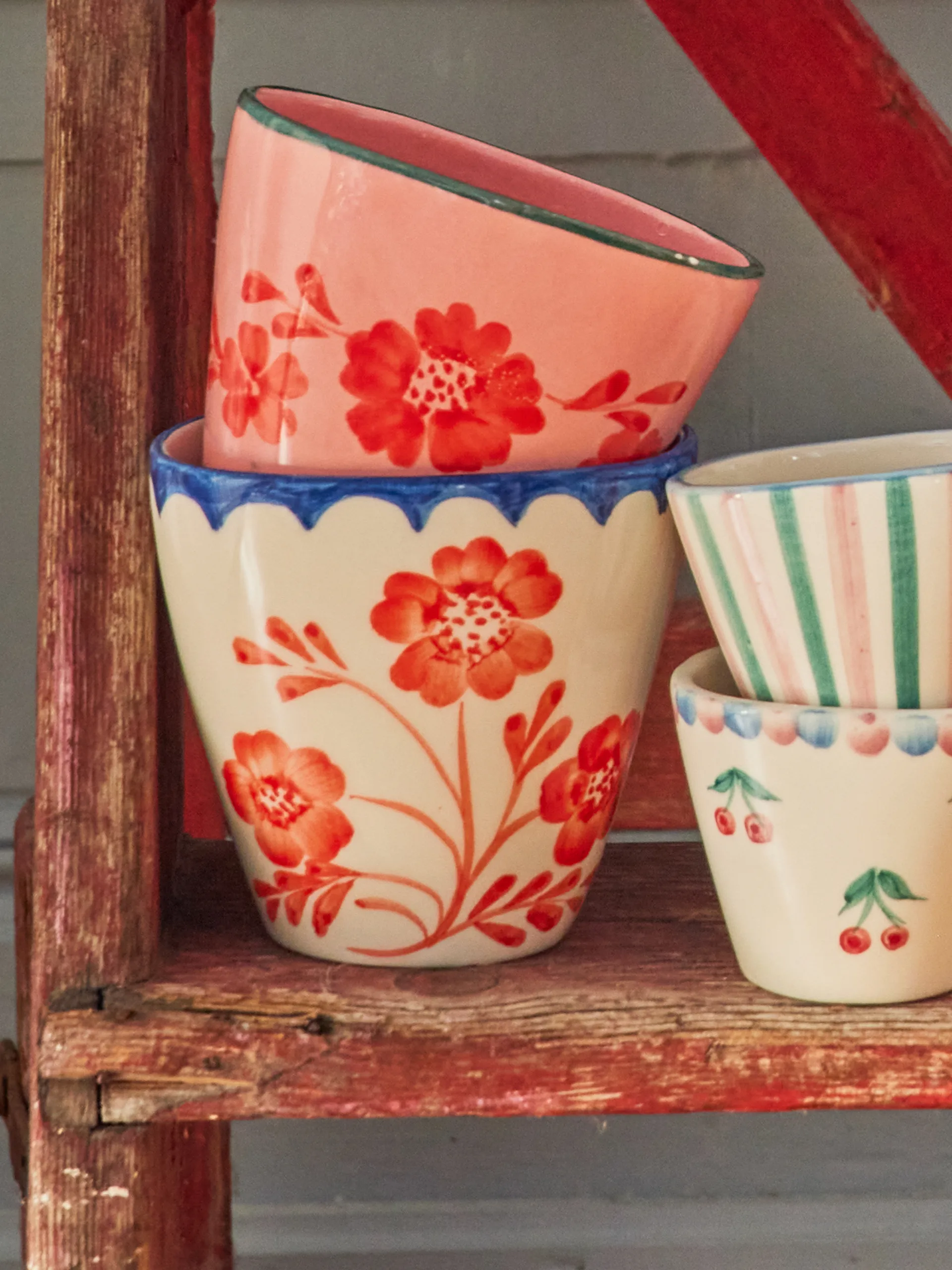 Rice keramische kop 30 cl, Vintage Flower RICE