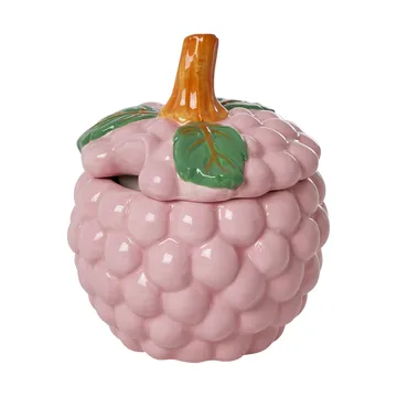 Rice keramische schaal met deksel - Pink - RICE