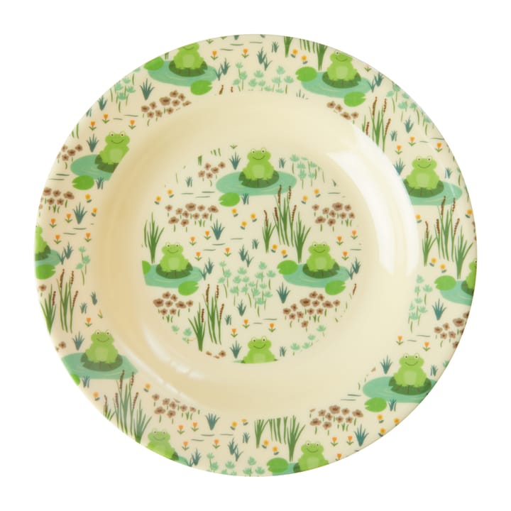 Rice kinderkom melamine Ø20 cm - Frog - RICE