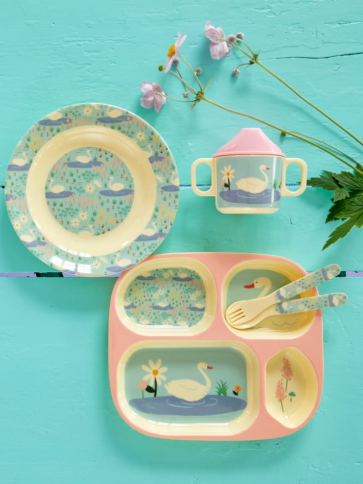 Rice kinderkom melamine Ø20 cm, Swan RICE