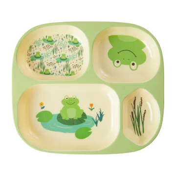 Rice kinderservies 4-delig - Frog - RICE