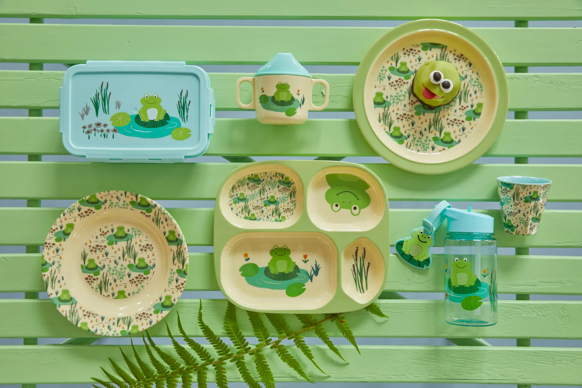 Rice kinderservies 4-delig, Frog RICE