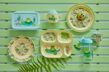 Rice kinderservies 4-delig - Frog - RICE