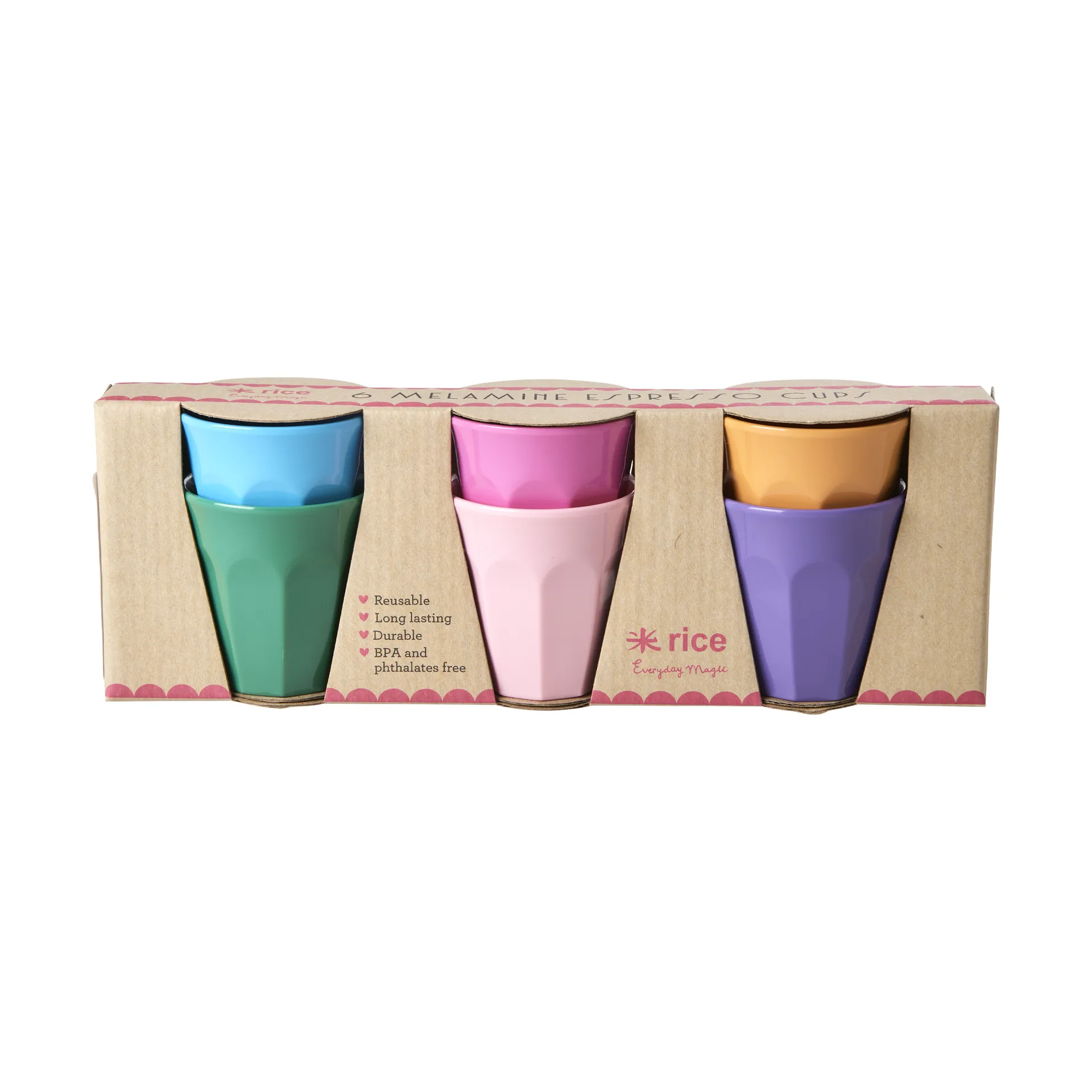 Rice kopje xsmall 6-pack, La Joie de Vivre RICE