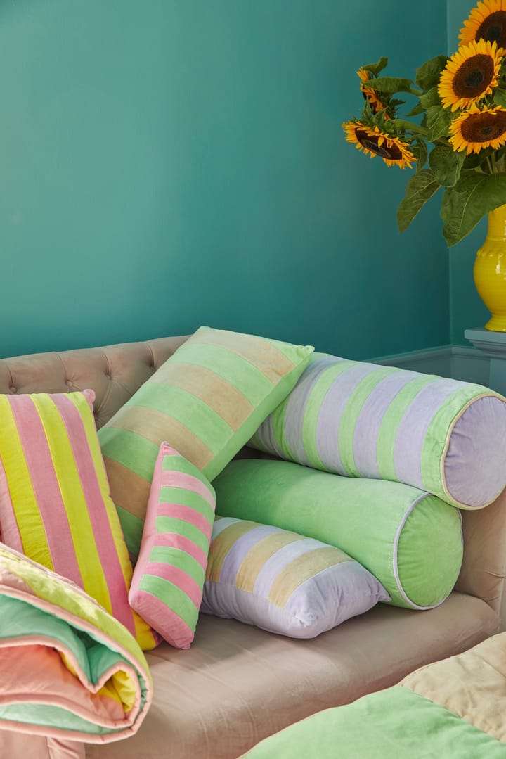 Rice kussen 40x80 cm, Neon green-beige RICE
