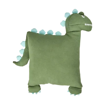 Rice kussen dinosaurus 48x52 cm - Green - RICE