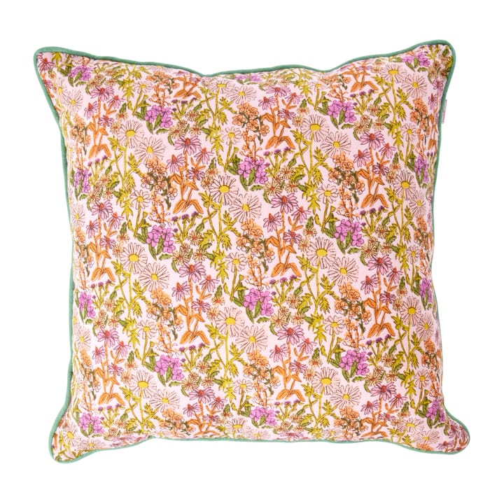 Rice kussen gebloemd 40x40 cm - Multi-green - RICE