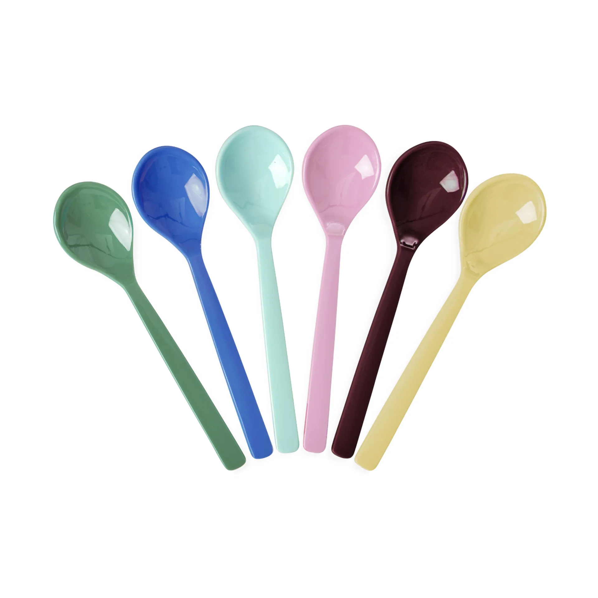 Rice lepel melamine 6-pack, Show youre true colors RICE