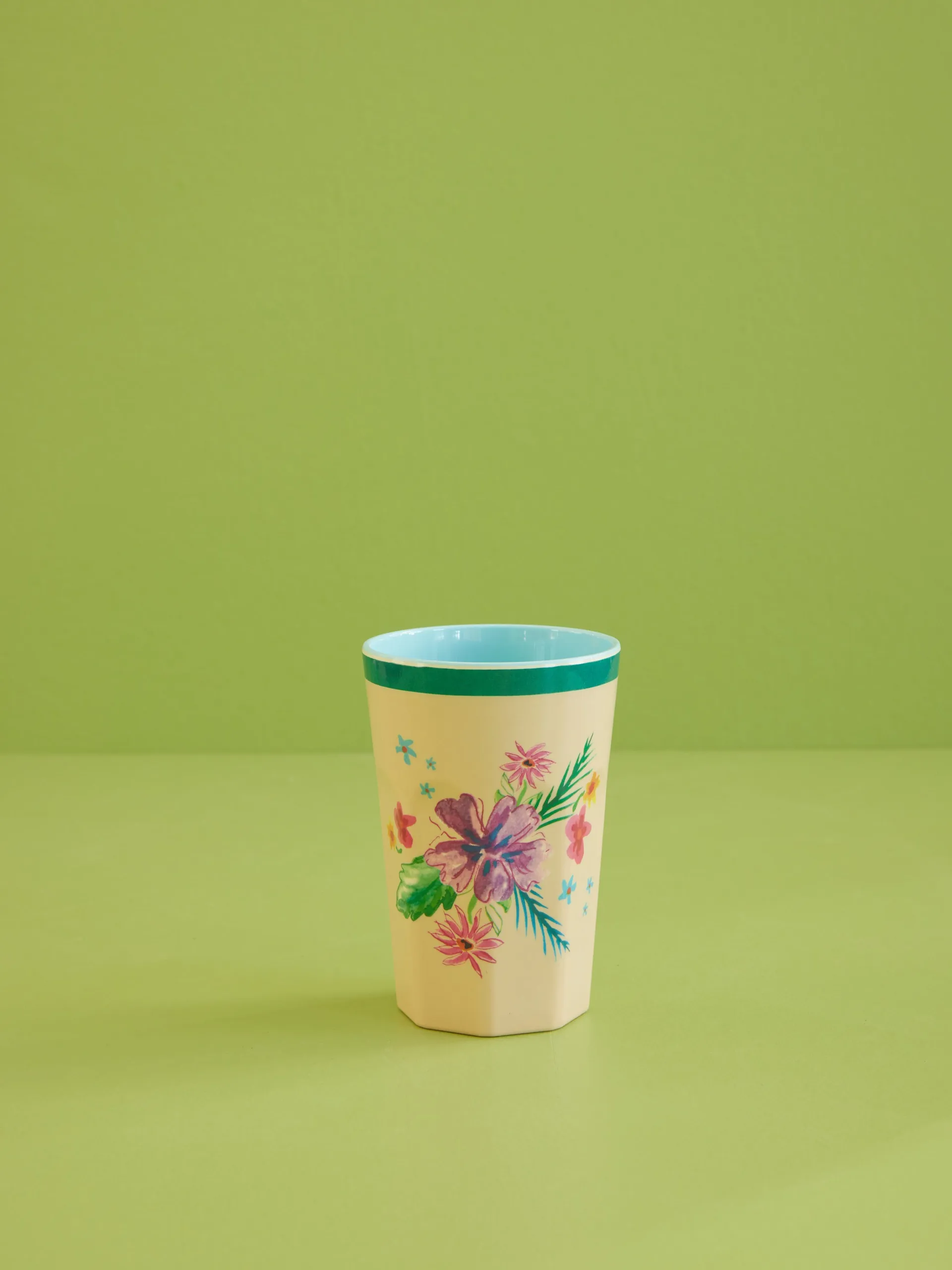 Rice melaminebeker hoog, Arda bloom RICE