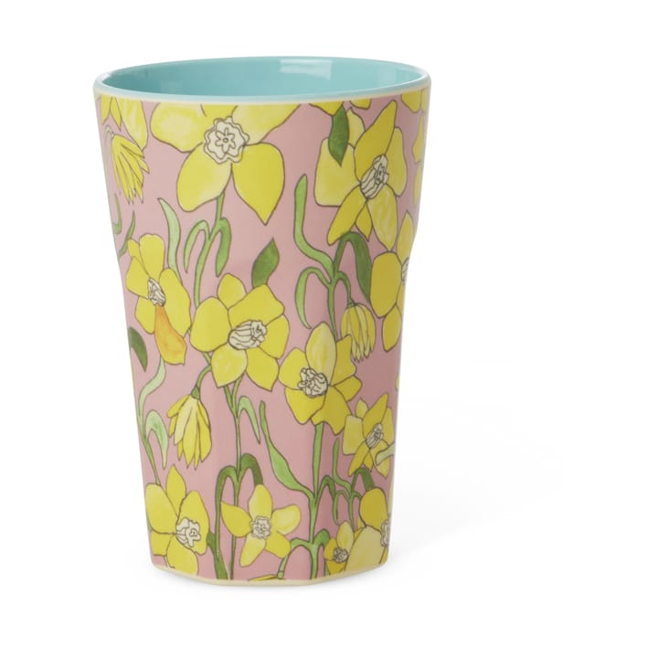 Rice melaminebeker hoog - Narcis - RICE