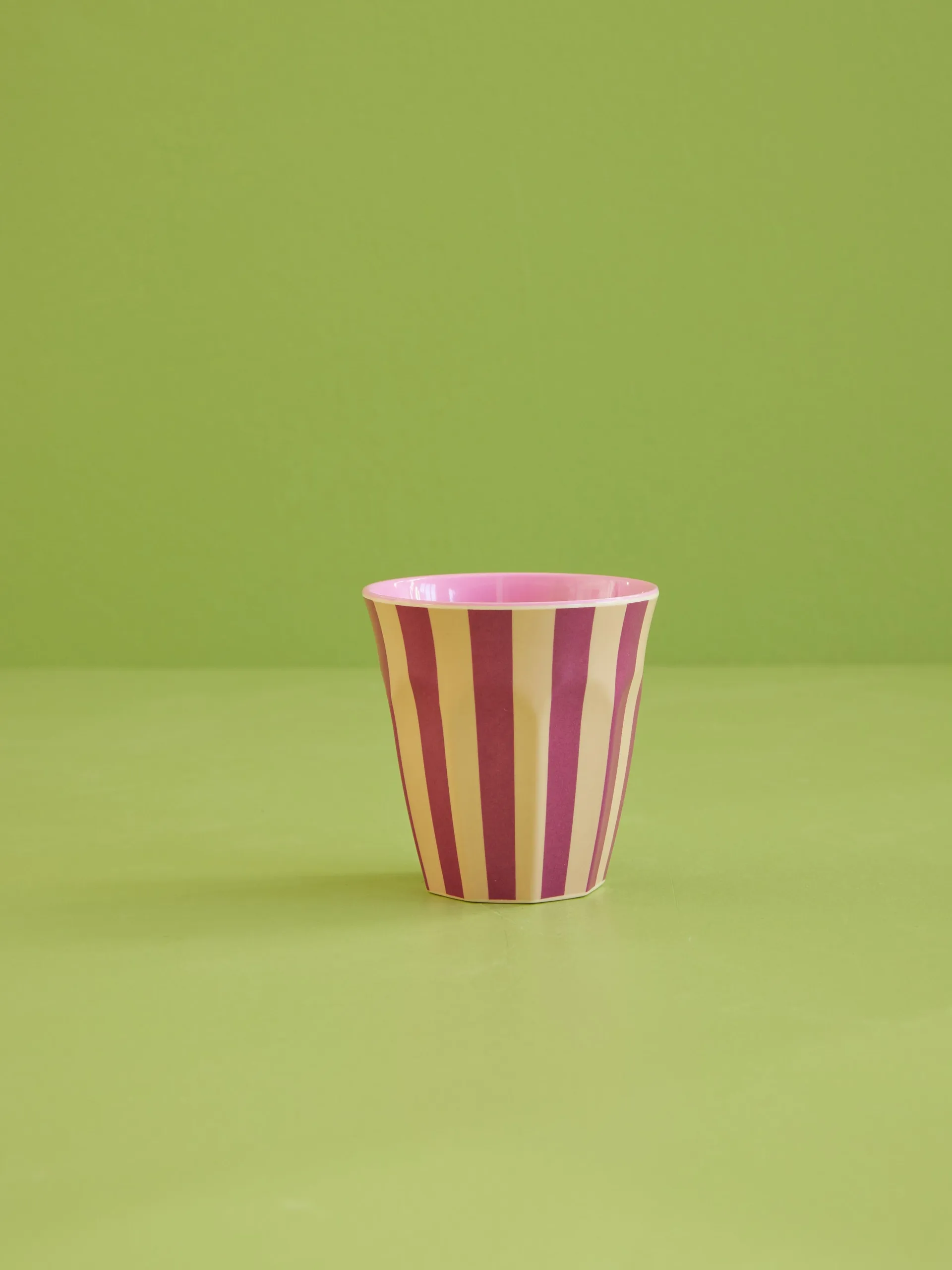 Rice melaminebeker medium, Stripes RICE