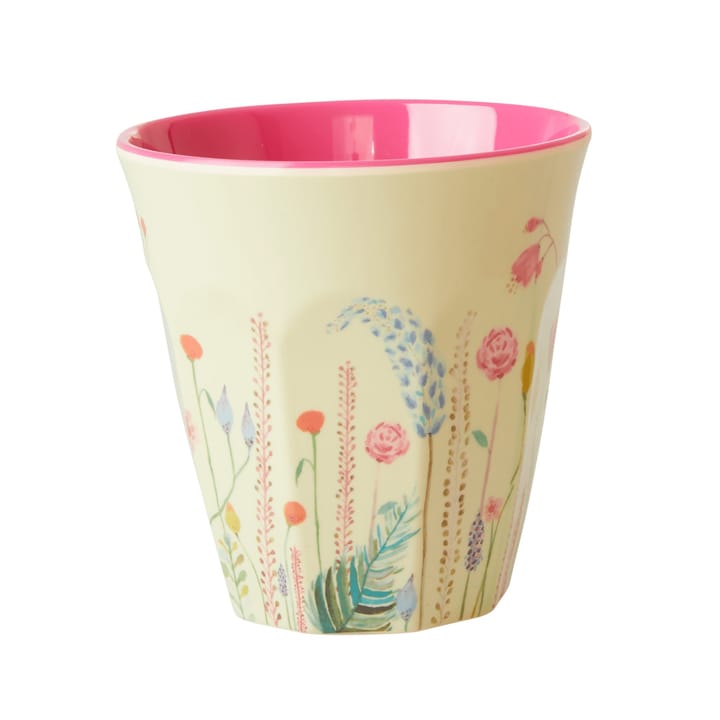 Rice melaminebeker medium - Summer flowers - RICE
