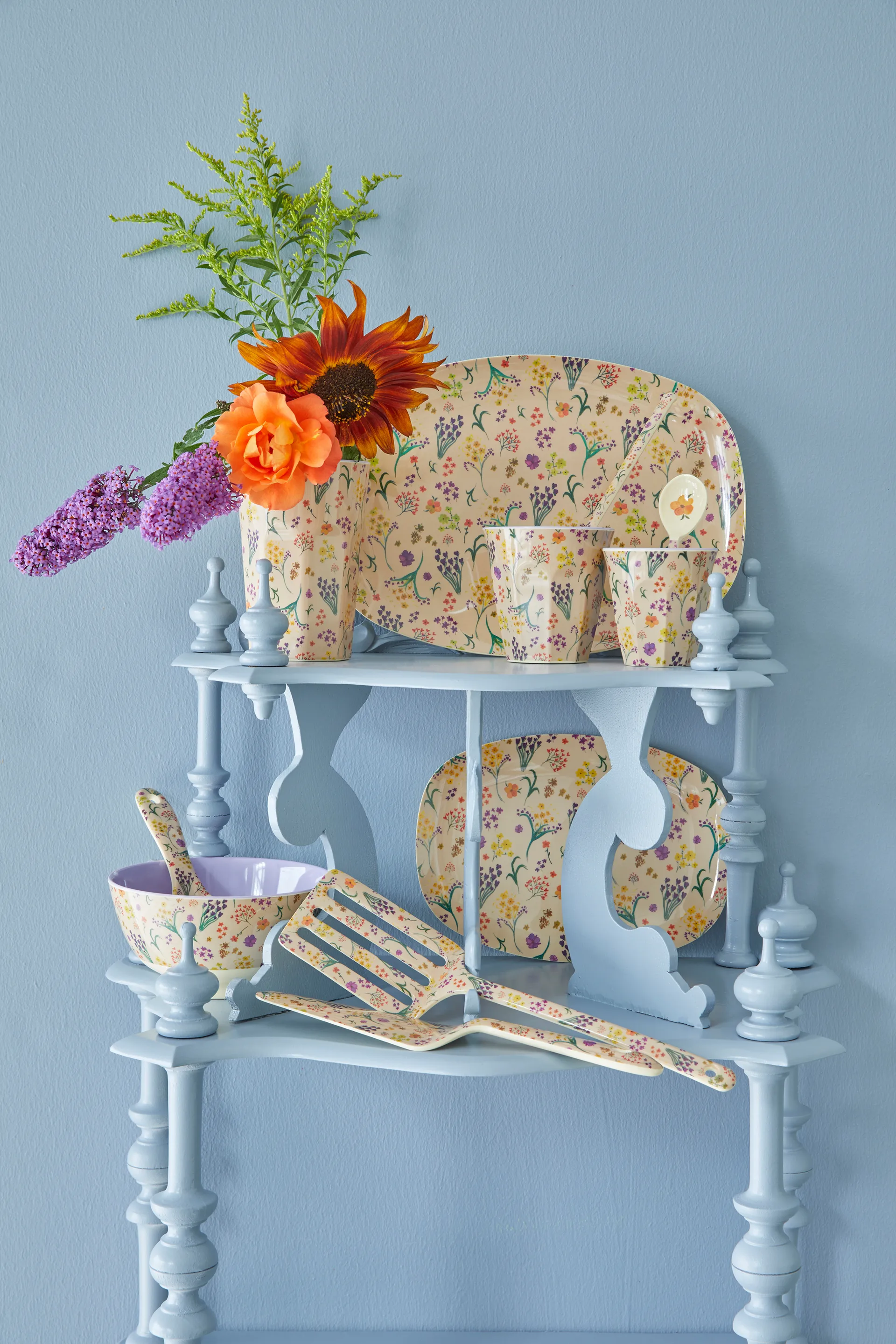 Rice melaminebeker medium, Wild flower RICE