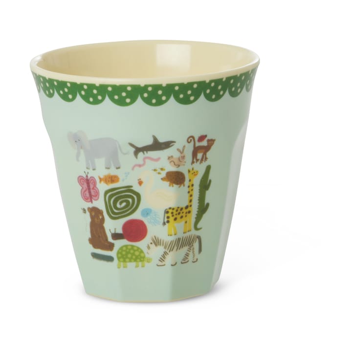 Rice melaminebeker medium - Wildlife mint - RICE