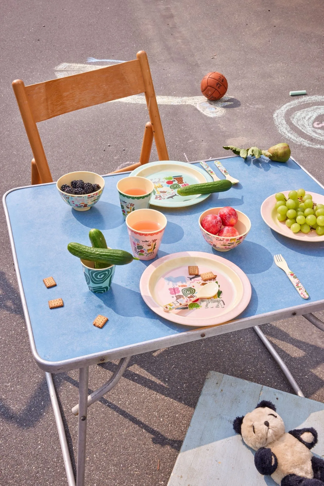 Rice melaminebeker medium, Wildlife mint RICE