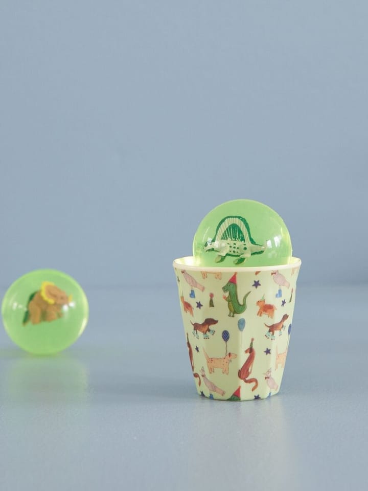 Rice melaminebeker small 20 cl - Animal print-green - RICE