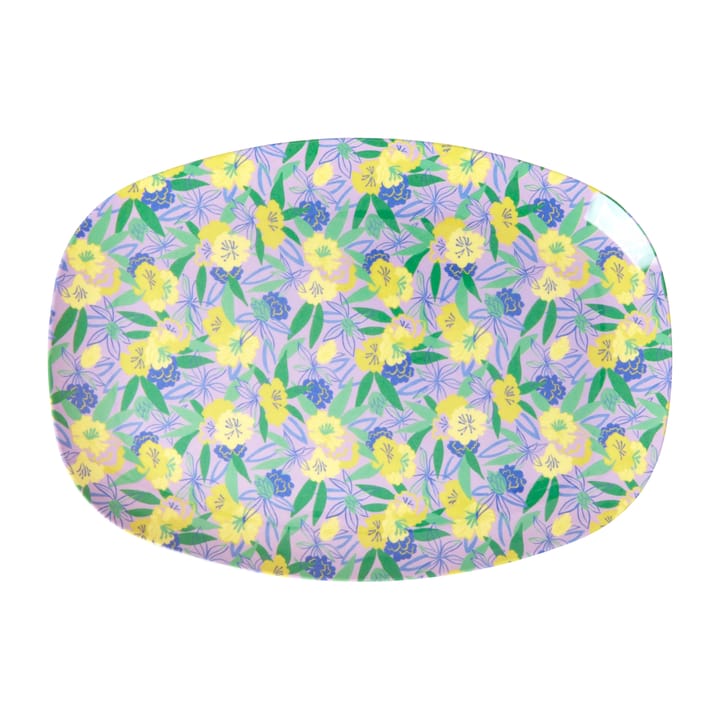 Rice melaminebord 22x30 cm - Fancy pansy - RICE