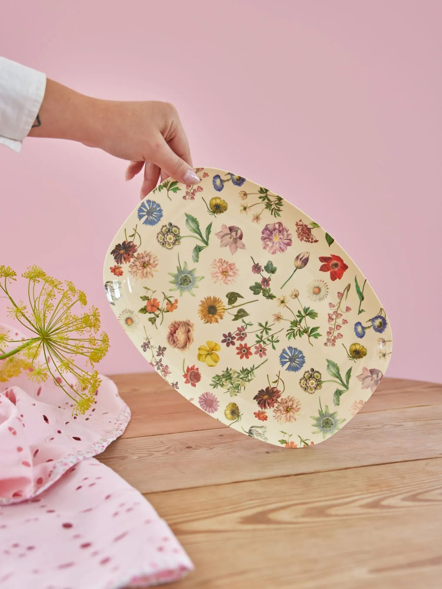 Rice melaminebord 22x30 cm, Floras Dream RICE