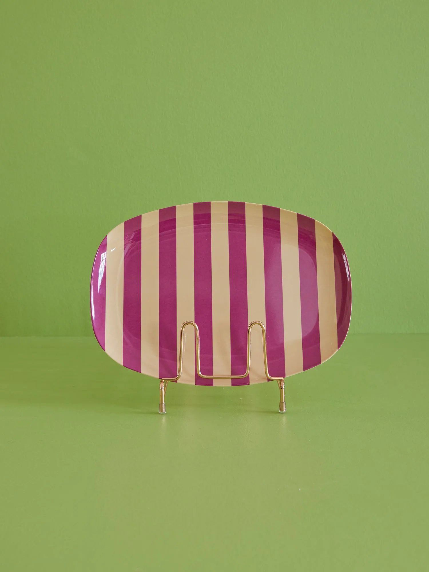 Rice melaminebord 22x30 cm, Graphic flower RICE