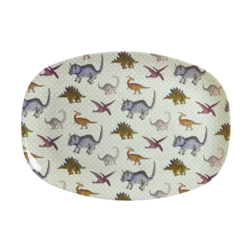 Rice melaminebord 22x30 cm - New Dino - RICE