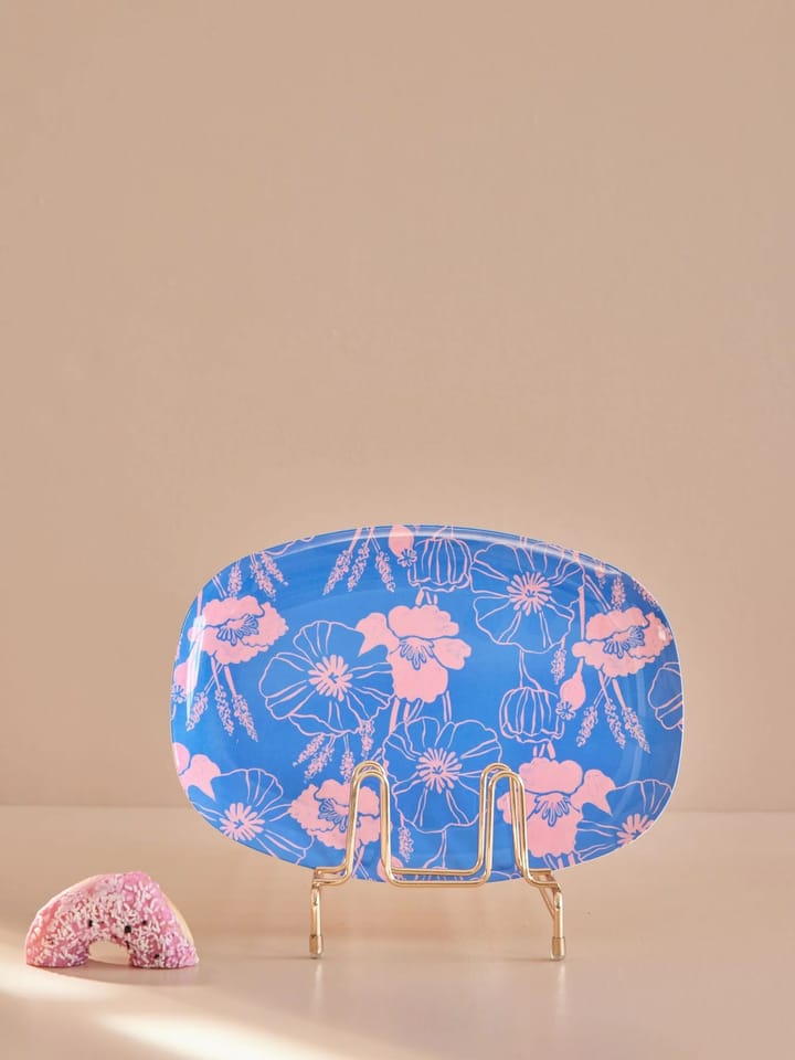 Rice melaminebord 22x30 cm, Poppies love RICE