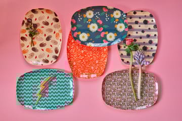 Rice melaminebord 22x30 cm - Zig zag - RICE