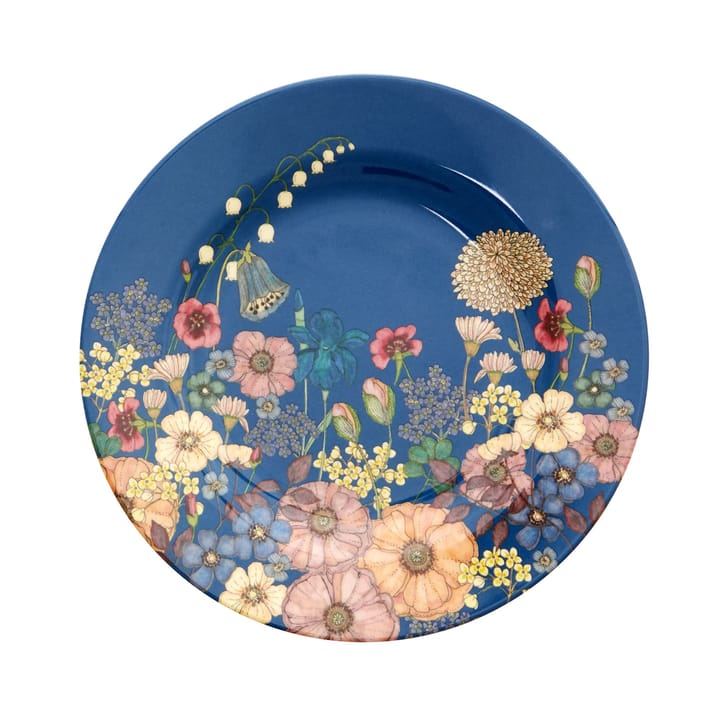 Rice melaminebordje 20 cm - Flower collage - RICE