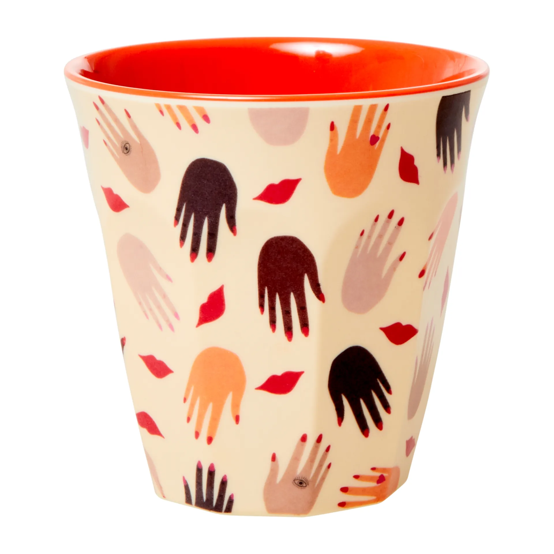 Rice melaminekop small 6-pack, Disco ball-prints RICE