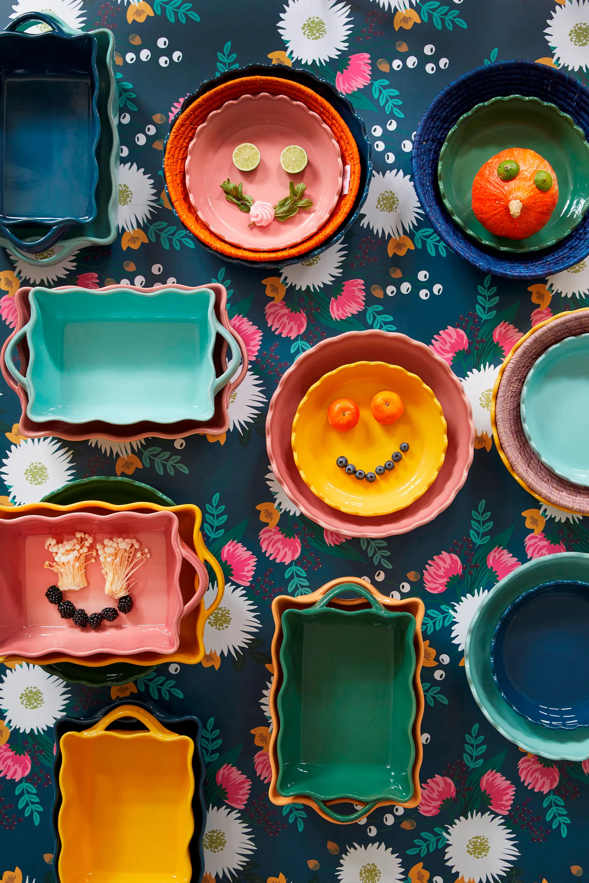 Rice quichevorm Ø33 cm, Yellow RICE