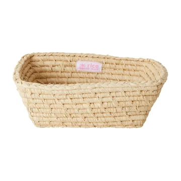 Rice raffia broodmand 4-delig - Disco ball - RICE
