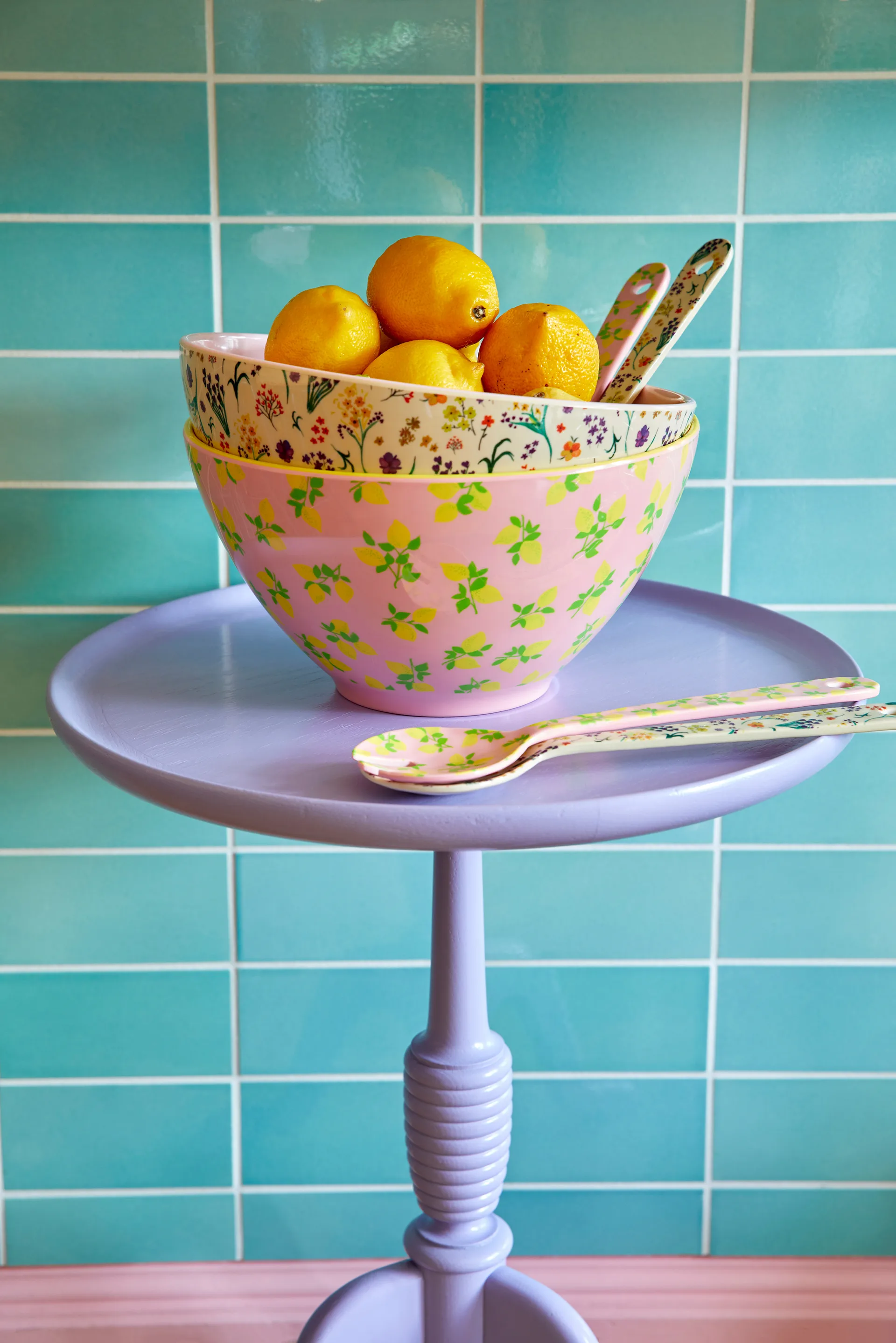 Rice saladekom melamine Ø26,5 cm, Wild flowers RICE