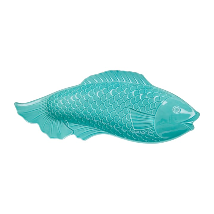 Rice serveerschotel vis 20x53 cm - Aqua - RICE