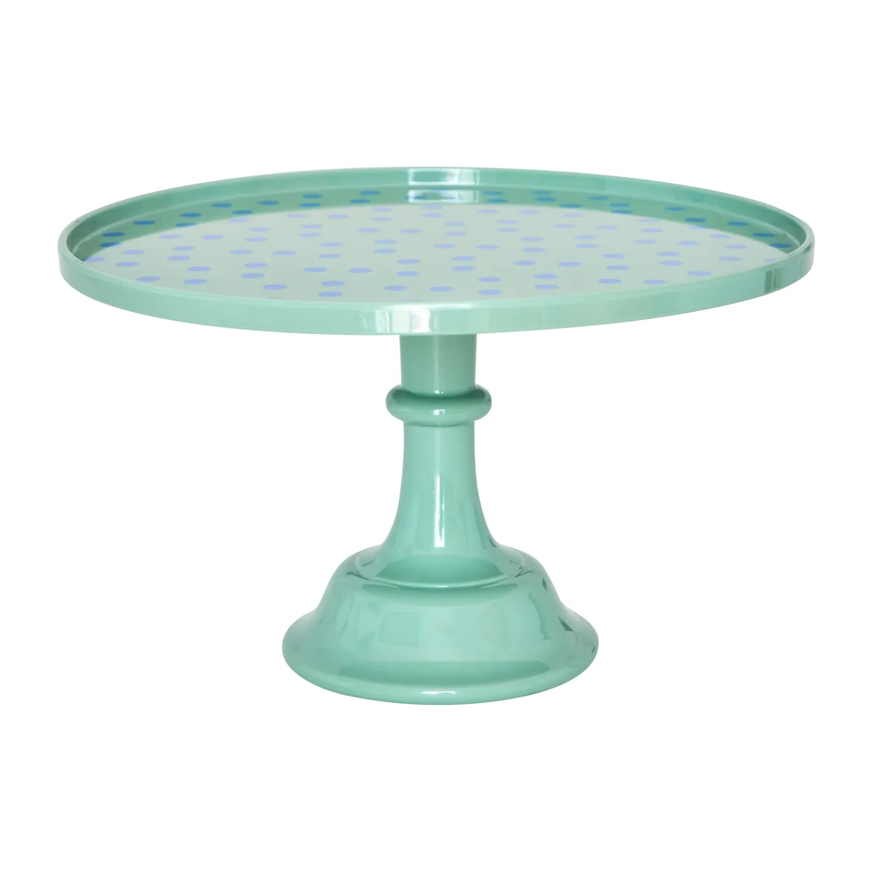 Rice taartschotel Ø30 cm, Dots-green RICE