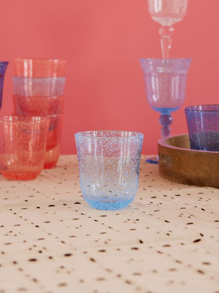 Rice tumblerglas bubbelontwerp acryl 41 cl, Mint RICE