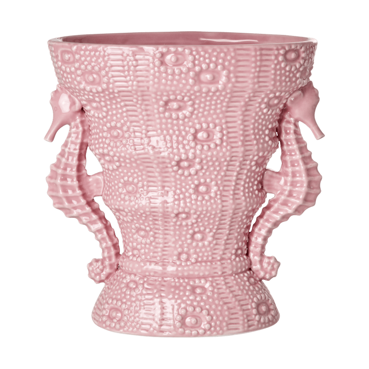Rice vaas seahorse large 25 cm, Pink RICE