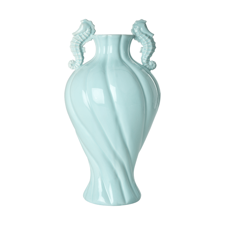 Rice vaas seahorse large 41,3 cm, Mint RICE