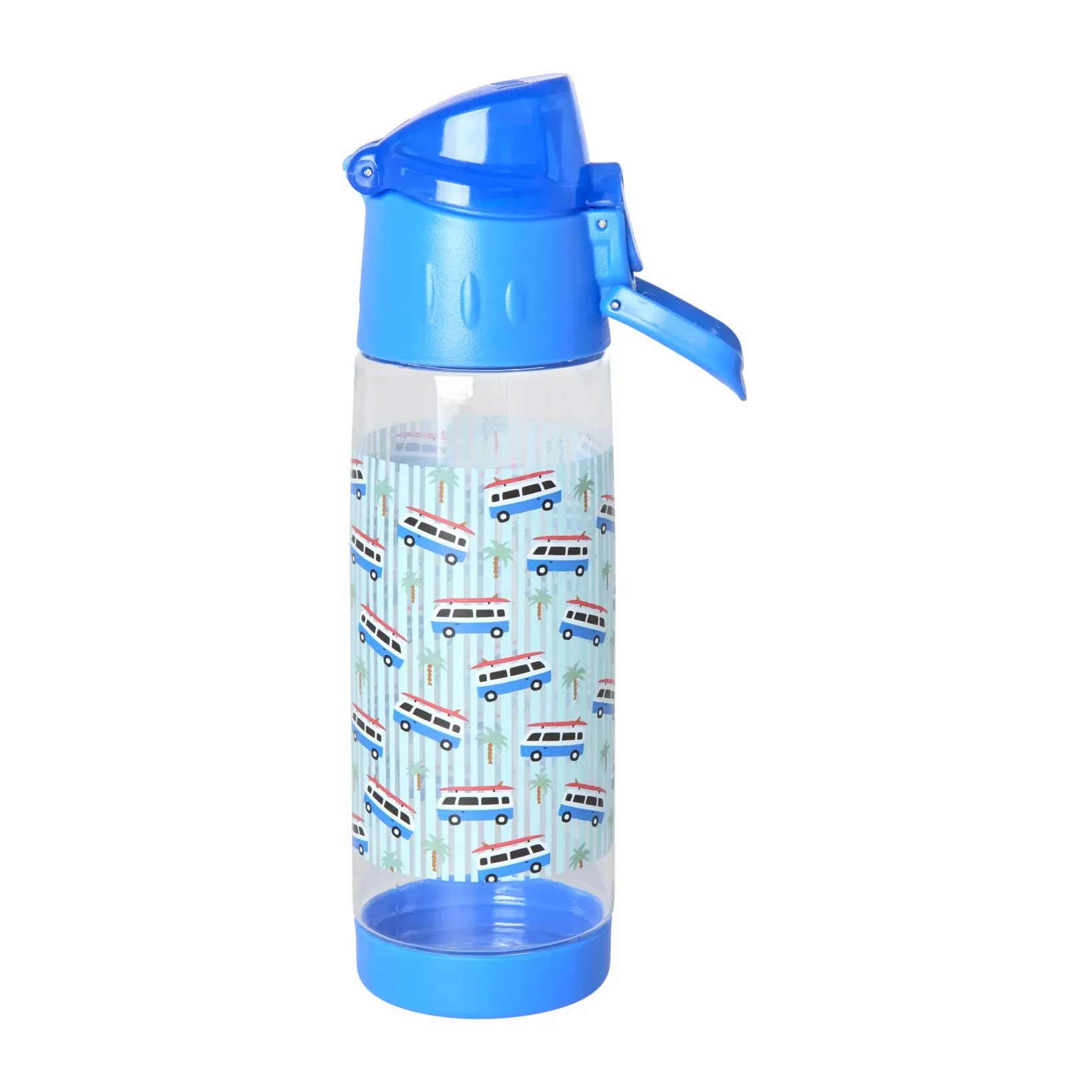 Rice waterfles voor kinderen 50 cl, Car print-blue RICE