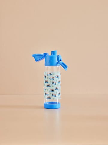 Rice waterfles voor kinderen 50 cl - Car print-blue - RICE