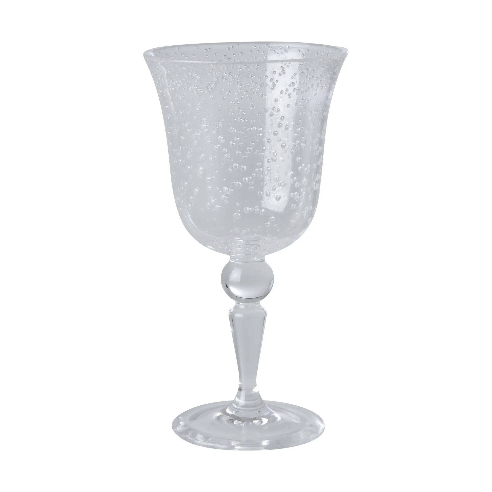 Rice wijnglas bubble design 36 cl, Clear RICE