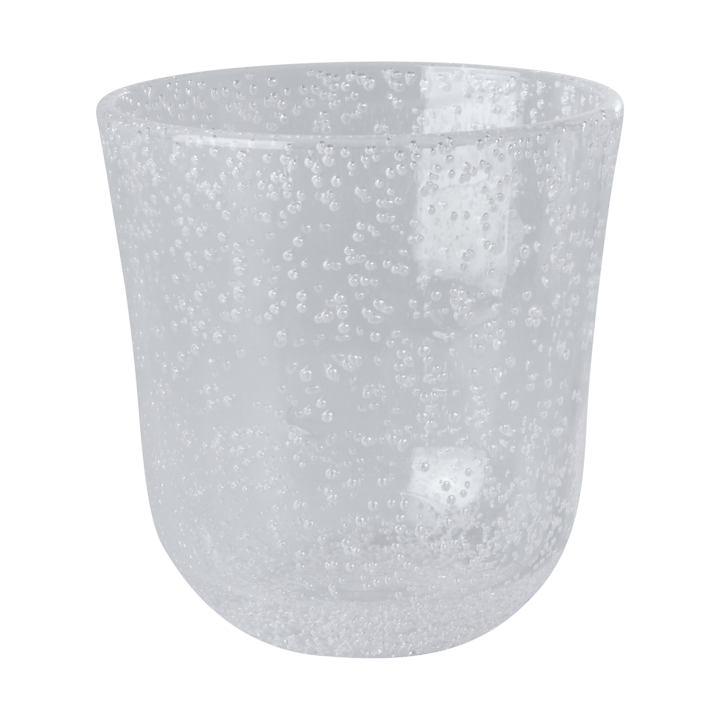 Rijst tumblerglas bubbelontwerp acryl 41 cl - Clear - RICE