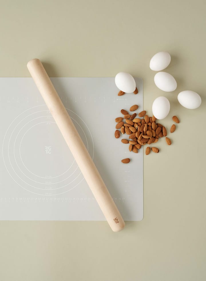 BAKE-IT deegroller en bakmat, Light grey RIG-TIG