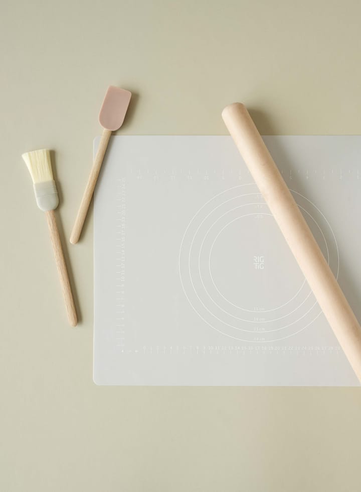 BAKE-IT deegroller en bakmat, Light grey RIG-TIG
