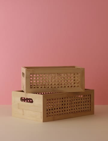 Bamboo box opbergdoos 20x30 cm - Bamboe - RIG-TIG