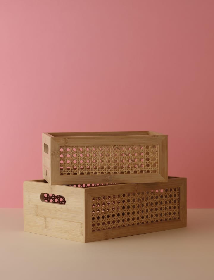 Bamboo box opbergdoos 20x30 cm, Bamboe RIG-TIG
