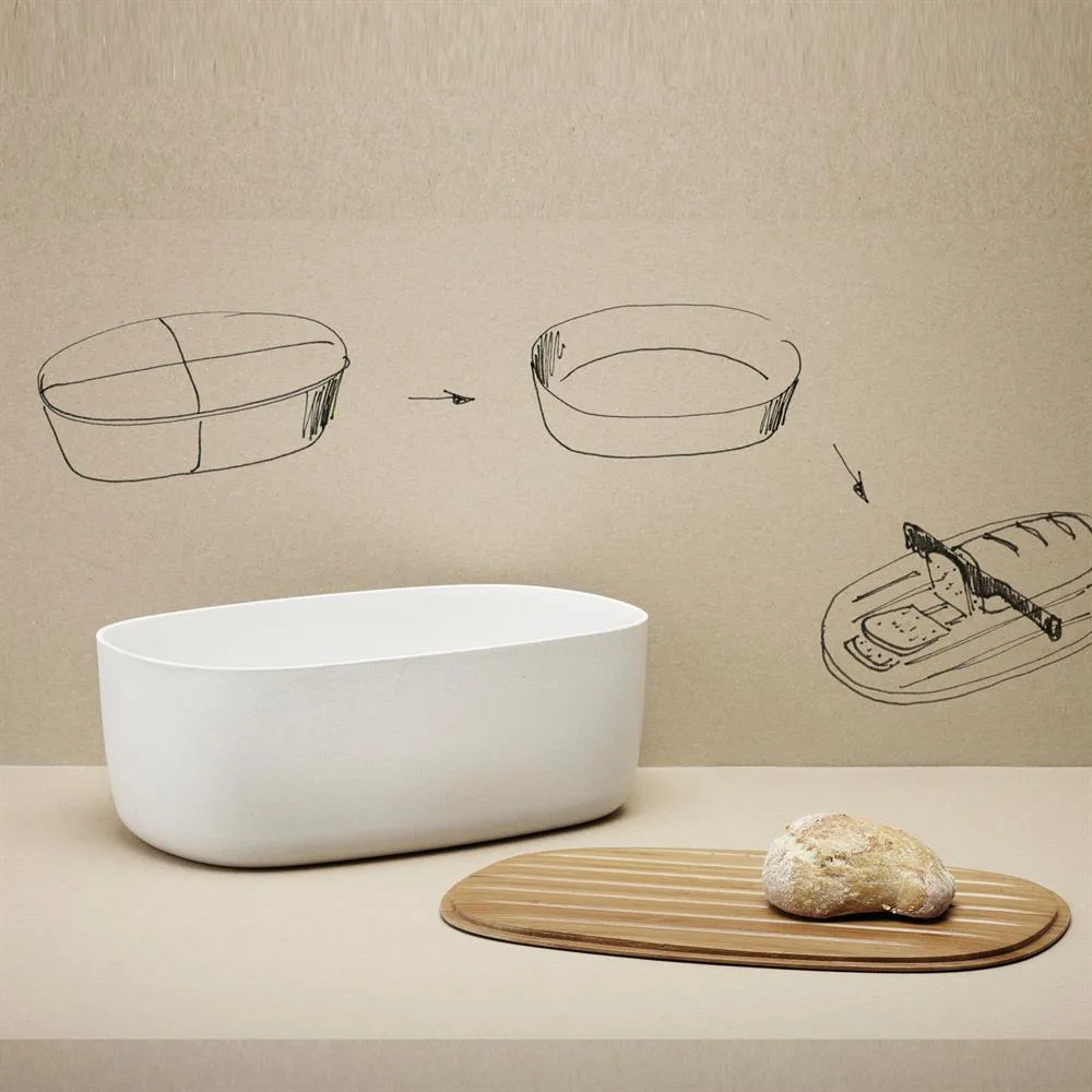 BOX-IT brooddoos 22,5x34,5 cm, wit RIG-TIG