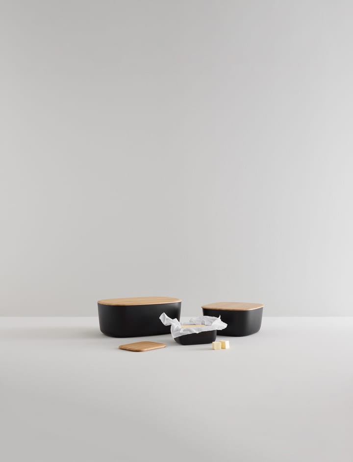 BOX-IT brooddoos 23x23 cm, Black RIG-TIG